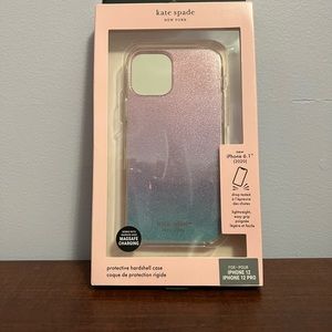 NWT Kate Spade iPhone 12/iPhone 12 Pro Glitter MagSafe case